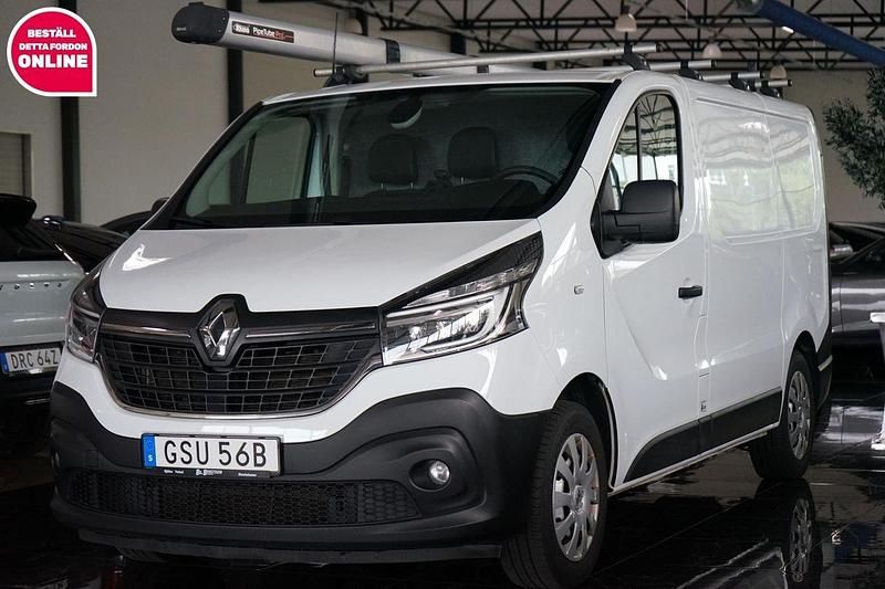 Vit Begagnad 2021 Renault Trafic Van | 224 500 kr (Marknadspris) - Bild 1/4