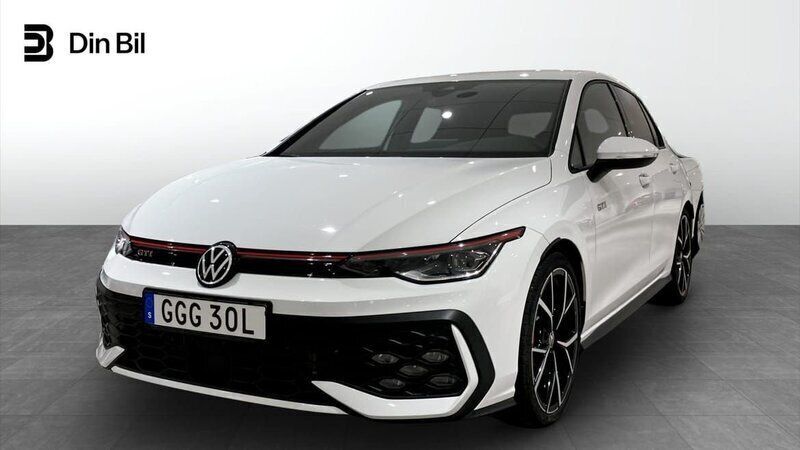 Vit Begagnad 2024 VW Golf VIII GTI Halvkombi | 419 900 kr (Lite dyr) - Bild 1/4