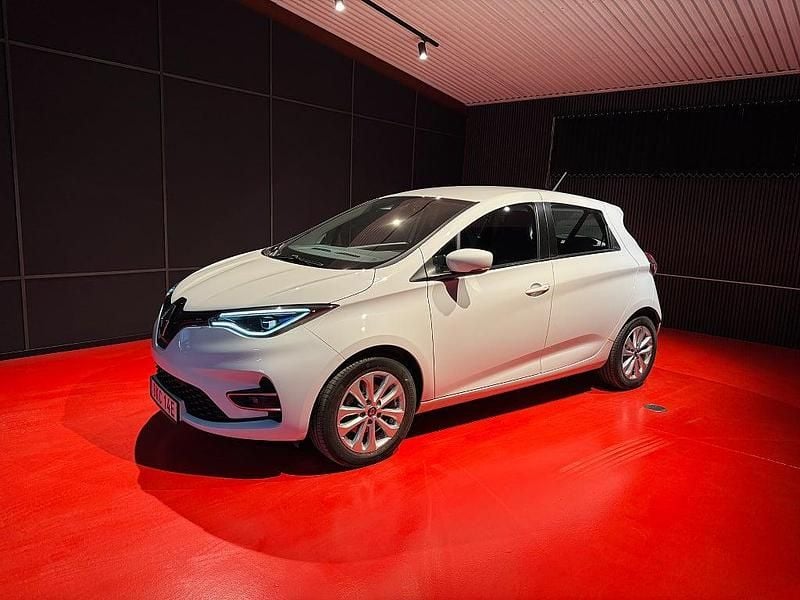Vit Begagnad 2021 Renault Zoe Zen Halvkombi | 179 900 kr (Marknadspris) - Bild 1/4