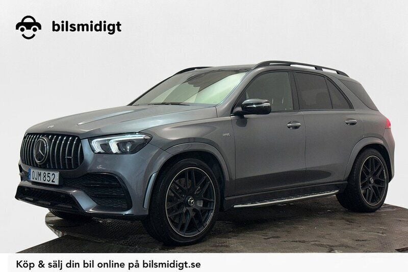 Grå Begagnad 2022 Mercedes GLE53 AMG AMG SUV | 799 000 kr - Bild 1/3