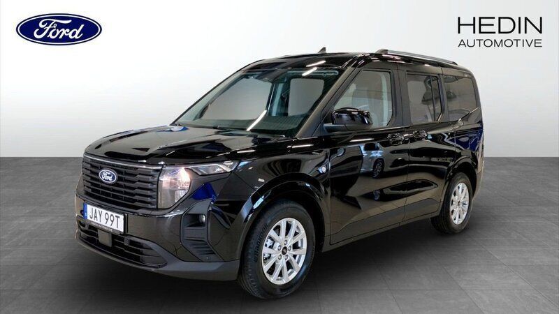 Svart (white) Ny 2025 Ford Tourneo Titanium Minibuss | 274 900 kr (Superpris) - Bild 1/4