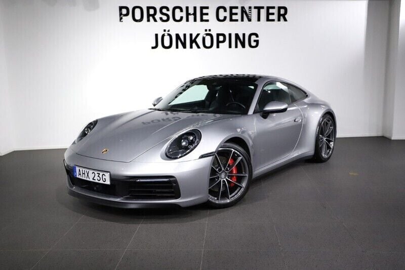 Begagnad Porsche 911 Carrera 4S 451 HK (331 kW) 2021 Silver (grey) Sportkupé