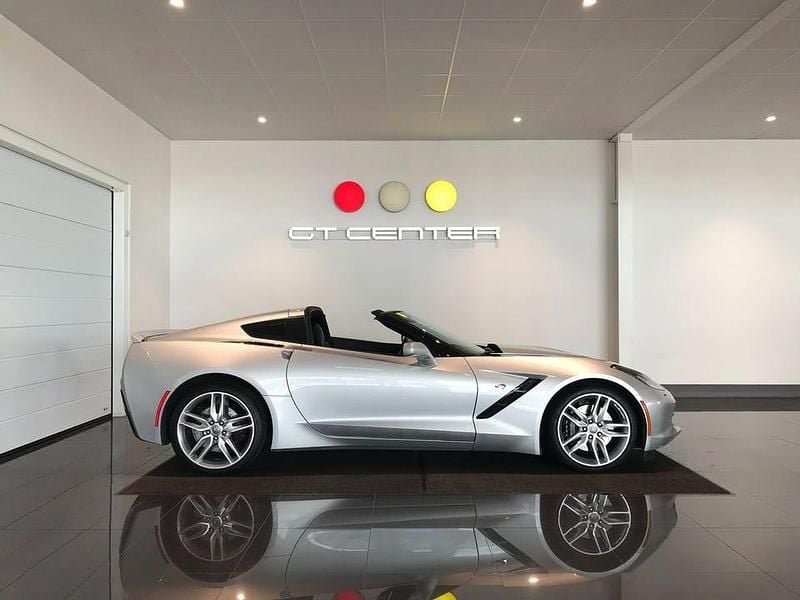 Begagnad Chevrolet Corvette Stingray 467 HK (343 kW) 2014 Silver Sportkupé