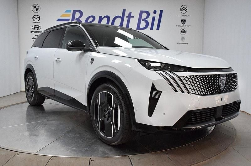 Vit Ny 2025 Peugeot e-5008 Business-Line SUV | 698 500 kr - Bild 1/4