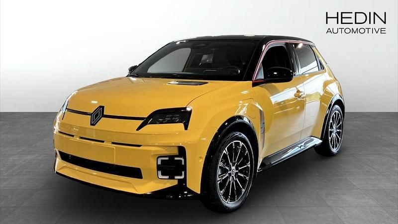 Grå Ny 2025 Renault R5 Iconic Halvkombi | 437 600 kr (Marknadspris) - Bild 1/4
