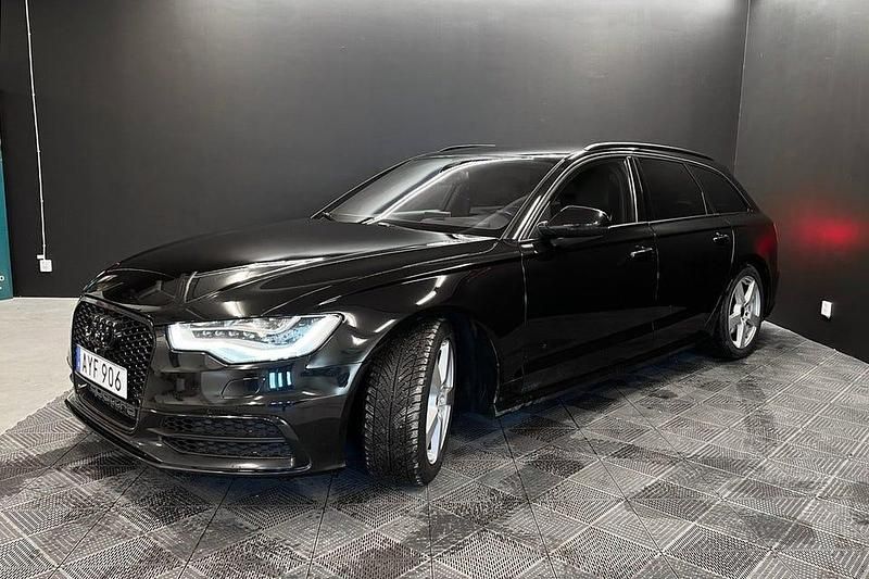 Begagnad Audi A6 313 HK (230 kW) 2012 Svart Kombi