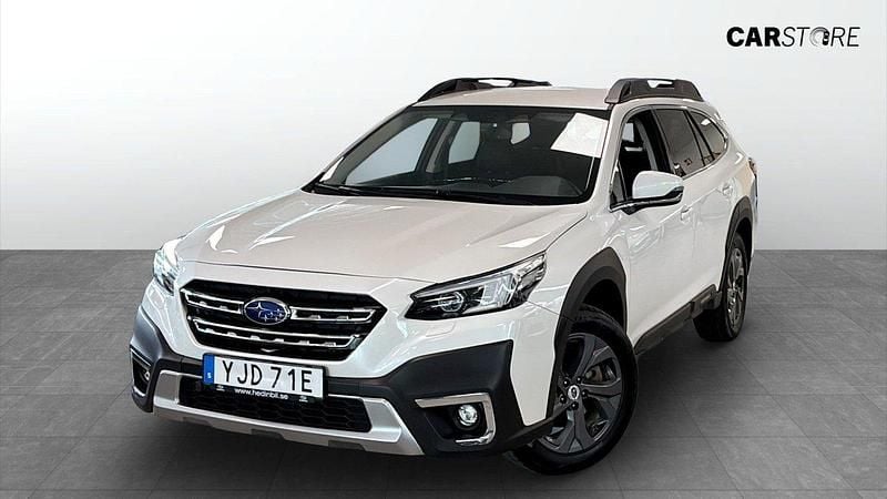 Vit Begagnad 2021 Subaru Outback SUV | 299 900 kr (Marknadspris) - Bild 1/4