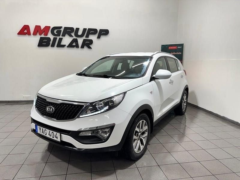 Vit Begagnad 2015 Kia Sportage SUV | 89 900 kr (Dyr) - Bild 1/4
