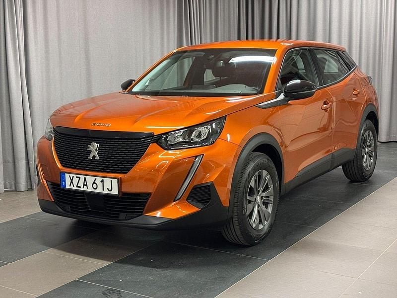 Orange Begagnad 2022 Peugeot 2008 Active SUV | 189 800 kr (Bra pris) - Bild 1/3