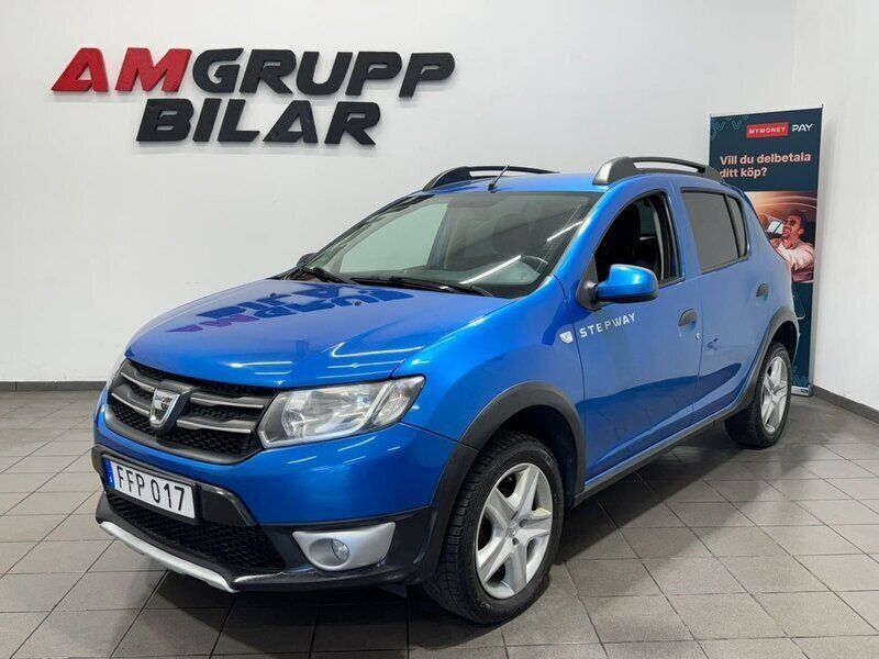 Ljusblå Begagnad 2013 Dacia Sandero Stepway Halvkombi | 49 900 kr (Marknadspris) - Bild 1/4