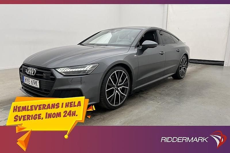 Grå Begagnad 2019 Audi A7 Sportback S-Line Halvkombi | 509 800 kr - Bild 1/3