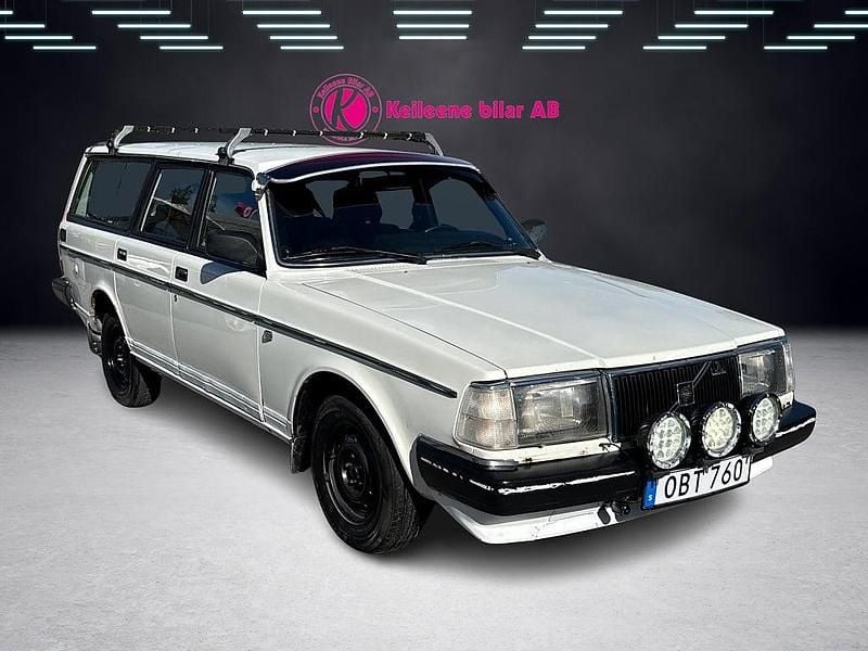 Begagnad Volvo 245 116 HK (85 kW) 1990 Vit Kombi