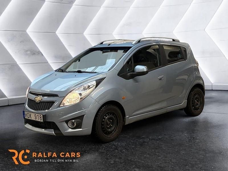 Blå Begagnad 2010 Chevrolet Spark Halvkombi | 34 800 kr (Marknadspris) - Bild 1/3