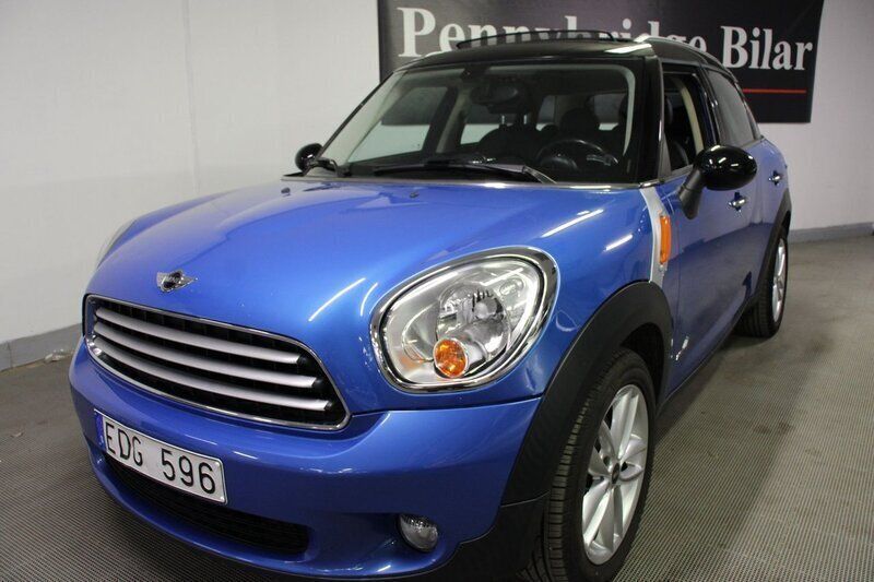 Blå Begagnad 2011 Mini Cooper D Countryman SUV | 49 000 kr - Bild 1/4