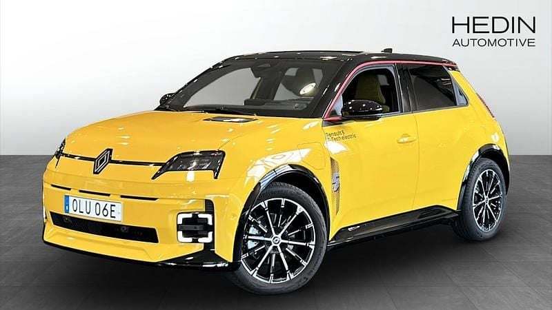 Mörkgrå Begagnad 2025 Renault R5 Iconic Halvkombi | 384 900 kr - Bild 1/4