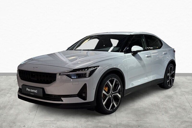 Silver Begagnad 2020 Polestar 2 Long Range Dual motor Sedan | 399 900 kr (Dyr) - Bild 1/2
