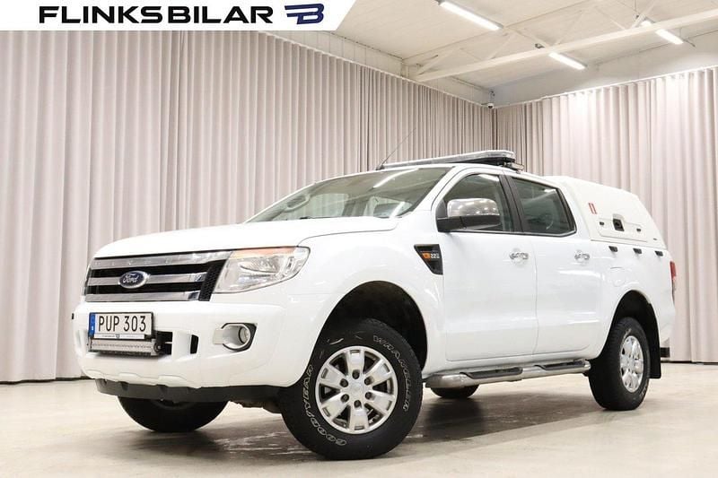 Vit Begagnad 2015 Ford Ranger Pickup | 199 800 kr (Bra pris) - Bild 1/4