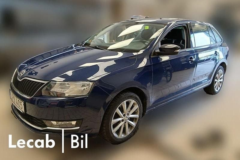 Blå Begagnad 2018 Skoda Rapid Halvkombi | 109 500 kr (Bra pris) - Bild 1/1