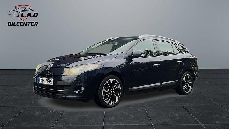 Blå Begagnad 2010 Renault Mégane GrandTour Kombi | 39 900 kr (Lite dyr) - Bild 1/4
