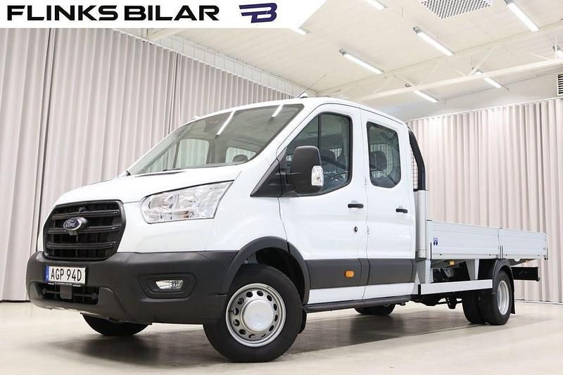 Vit Begagnad 2023 Ford Transit Van | 549 900 kr - Bild 1/4