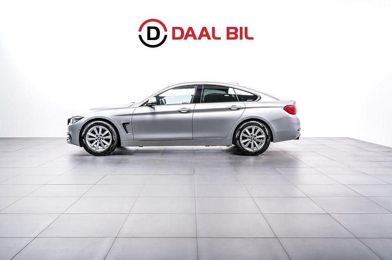 Silver Begagnad 2018 BMW 420 Gran Coupé Sport Line Sportkupé | 219 700 kr (Bra pris) - Bild 1/4