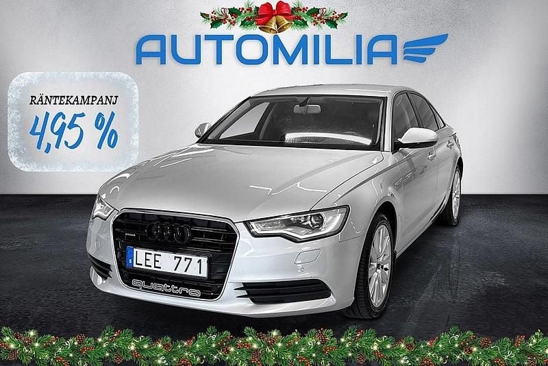 Silver Begagnad 2011 Audi A6 Sedan | 114 900 kr (Superpris) - Bild 1/4