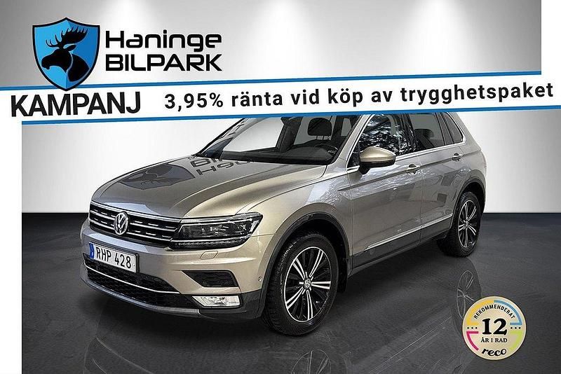 Brun Begagnad 2016 VW Tiguan GT SUV | 199 995 kr (Lite dyr) - Bild 1/2