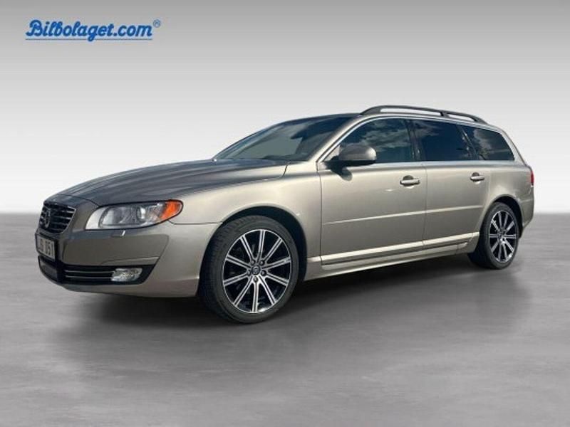 Brun Begagnad 2014 Volvo V70 Business Edition Kombi | 139 000 kr (Marknadspris) - Bild 1/4