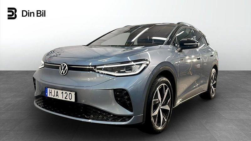 Ljusblå Begagnad 2022 VW ID.4 GTX SUV | 434 900 kr (Dyr) - Bild 1/4