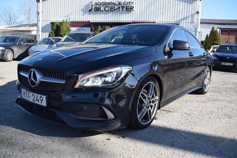 Begagnad Mercedes CLA200 AMG line 156 HK (114 kW) 2018 Svart