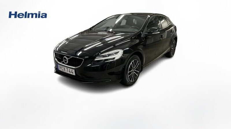 Svart Begagnad 2017 Volvo V40 Business Edition Kombi | 189 000 kr (Marknadspris) - Bild 1/4
