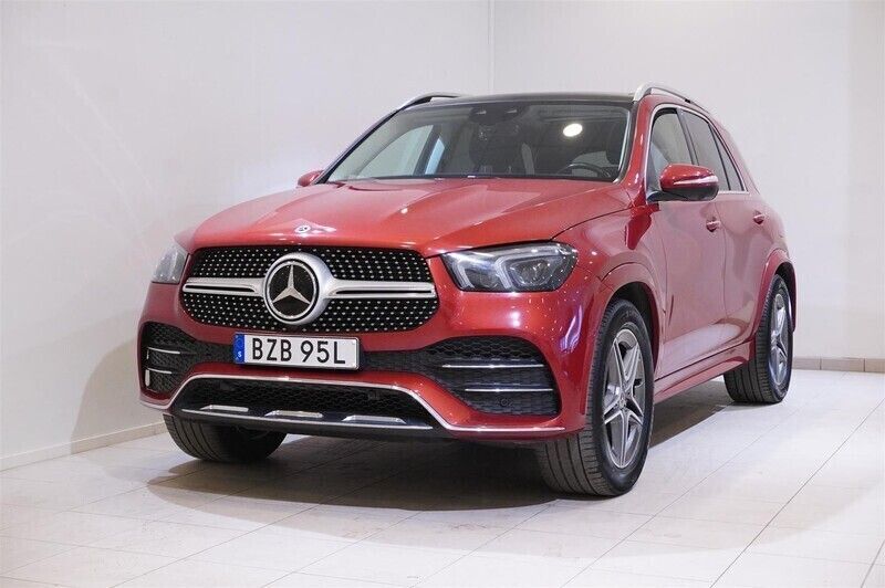 Röd/orange Begagnad 2022 Mercedes GLE350e SUV | 659 900 kr (Lite dyr) - Bild 1/4