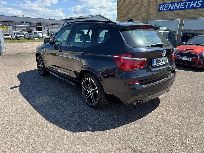 Begagnad BMW X3 M Sport 191 HK (140 kW) 2014 Svart SUV