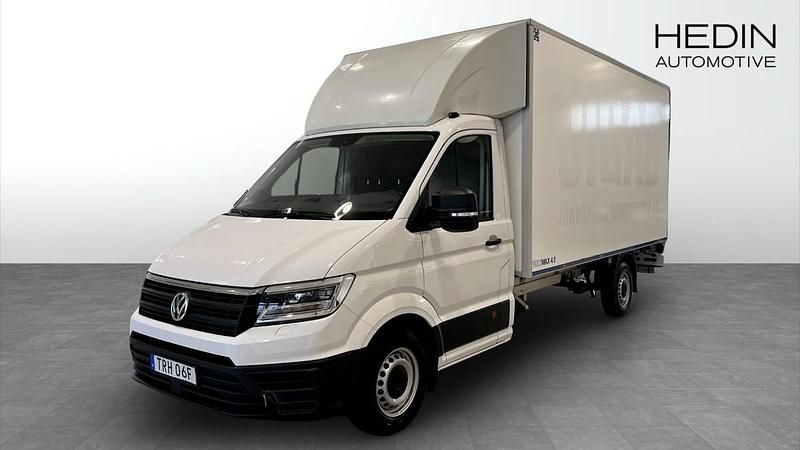 Vit (white) Begagnad 2021 VW Crafter Van | 355 000 kr (Marknadspris) - Bild 1/4