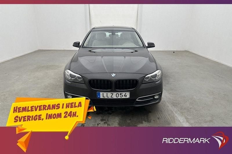 Brun Begagnad 2014 BMW 528 Sedan | 174 800 kr (Marknadspris) - Bild 1/3