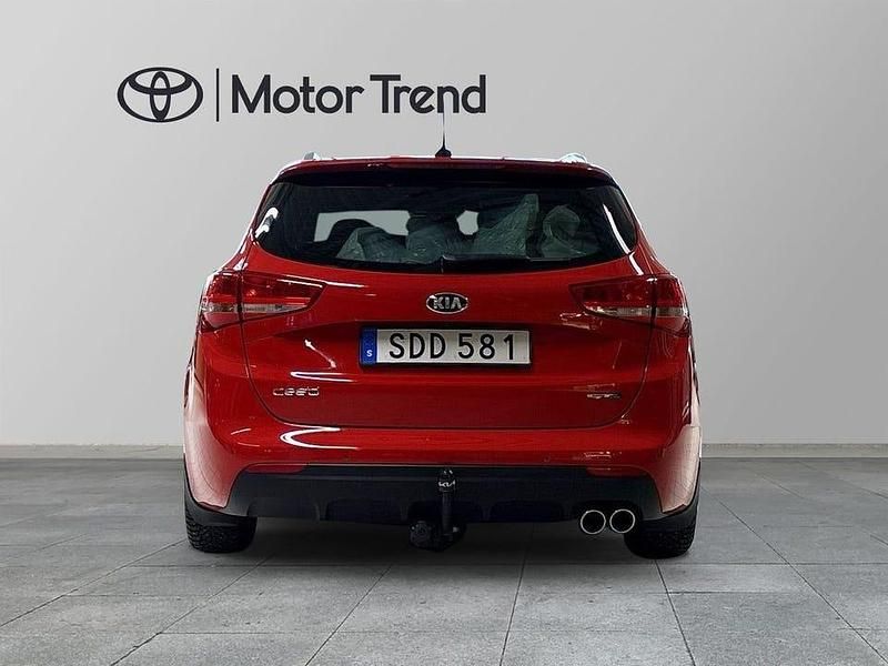 Begagnad Kia Ceed Sportswagon GT-Line 137 HK (100 kW) 2016 Röd Kombi