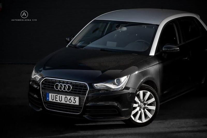 Begagnad Audi A1 Sportback Sport 86 HK (63 kW) 2014 Svart Halvkombi