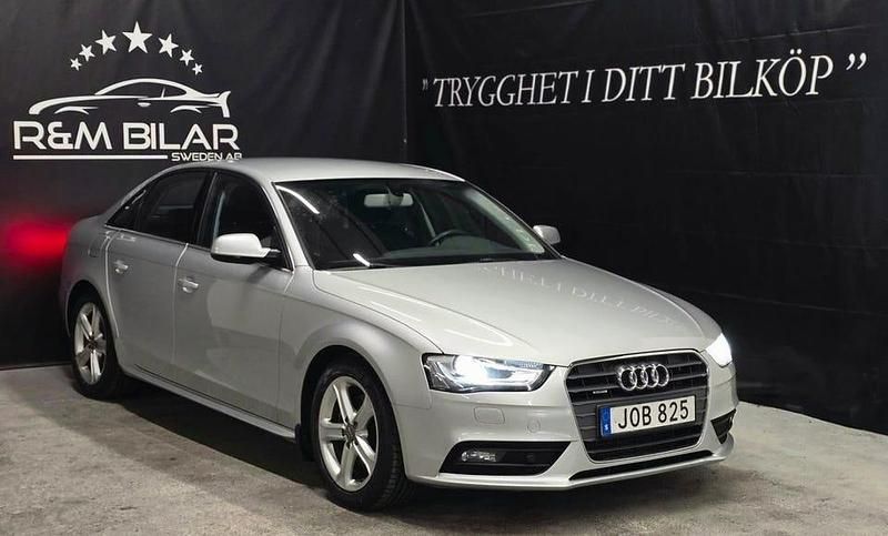 Begagnad Audi A4 150 HK (110 kW) 2013 Silver Sedan