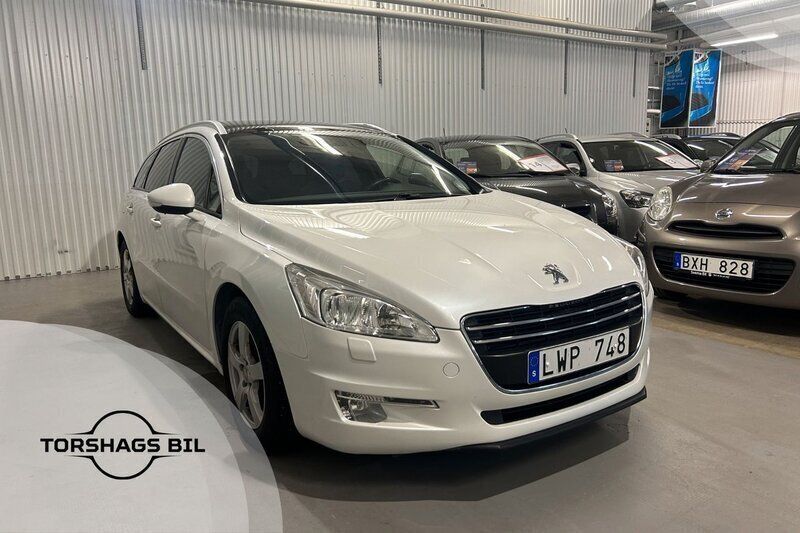 Vit Begagnad 2011 Peugeot 508 Kombi | 54 900 kr (Marknadspris) - Bild 1/4