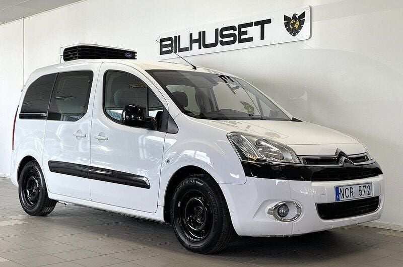 Vit Begagnad 2012 Citroën Berlingo Minibuss | 89 900 kr (Marknadspris) - Bild 1/4