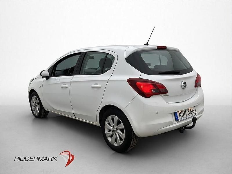 Begagnad Opel Corsa Enjoy 90 HK (66 kW) 2016 Vit Halvkombi