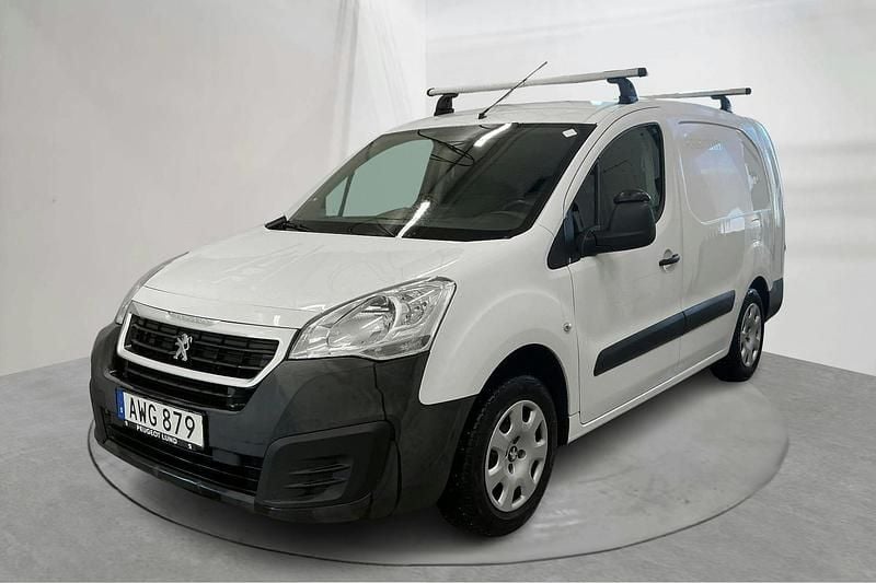 Vit Begagnad 2018 Peugeot Partner | 69 000 kr (Superpris) - Bild 1/4