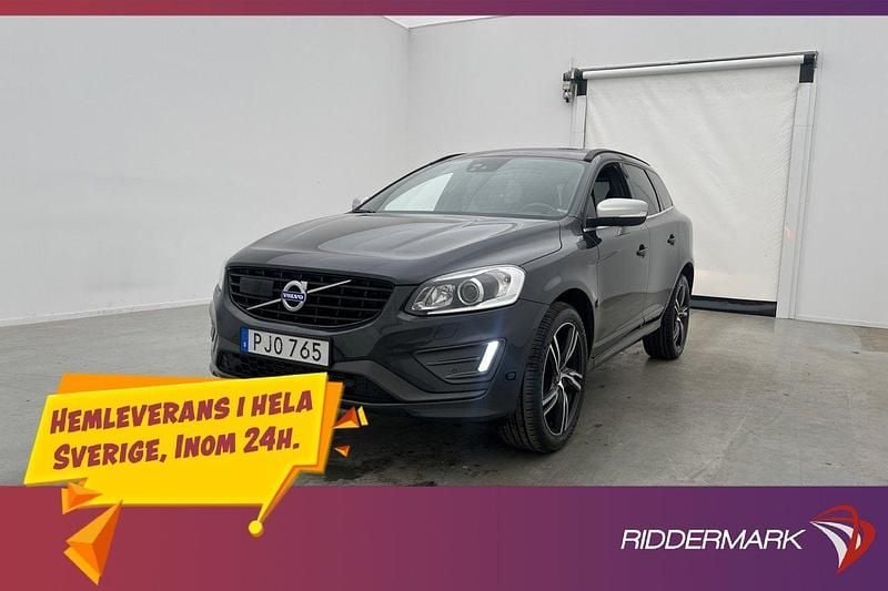 Grå Begagnad 2017 Volvo XC60 R-Design SUV | 258 900 kr (Marknadspris) - Bild 1/3