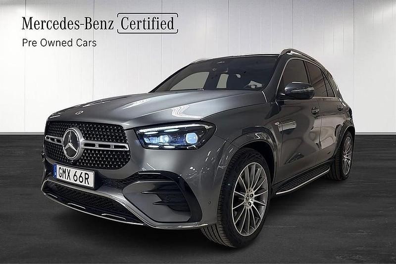Grå Begagnad 2025 Mercedes GLE350 SUV | 957 700 kr (Lite dyr) - Bild 1/4