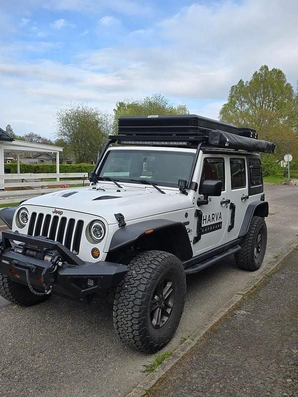 Begagnad Jeep Wrangler Unlimited 284 HK (208 kW) 2016 Vit SUV