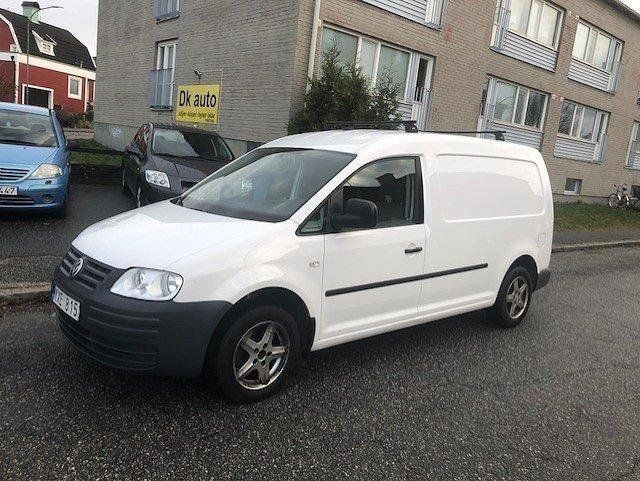 Begagnad VW Caddy Maxi 105 HK (77 kW) 2010 Vit Minibuss