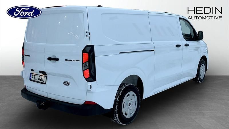 Ny Ford Transit Custom Trend 136 HK (100 kW) 2025 Frozen white