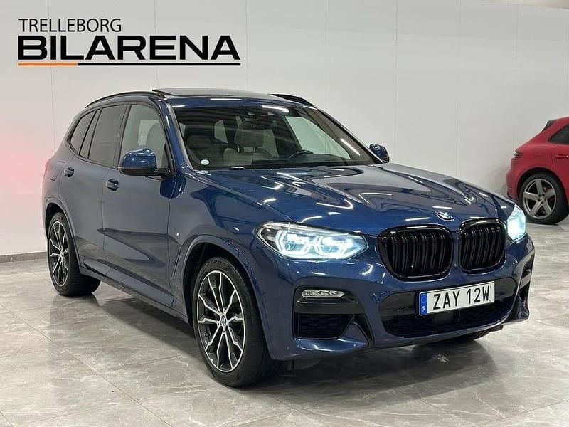 Begagnad BMW X3 M Sport 265 HK (194 kW) 2019 Blå SUV