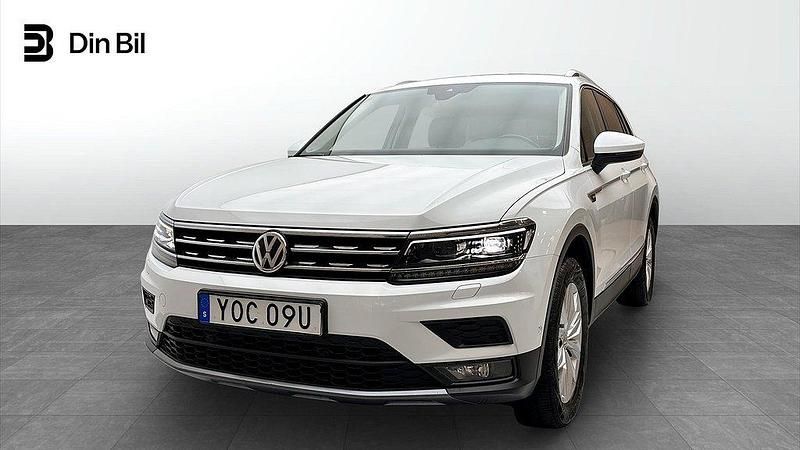 Vit Begagnad 2019 VW Tiguan Allspace SUV | 269 000 kr (Bra pris) - Bild 1/4
