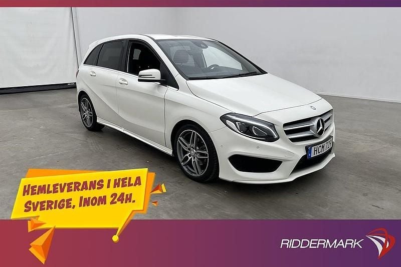 Vit Begagnad 2016 Mercedes B200 Minibuss | 169 900 kr (Lite dyr) - Bild 1/3